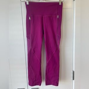 Lululemon hot pink leggings size 4